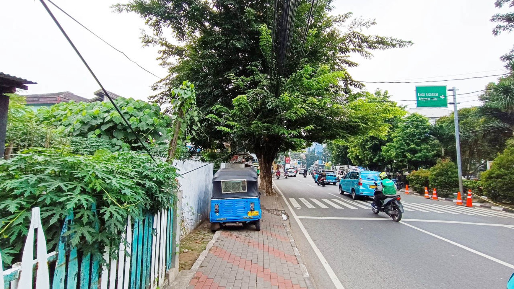 Tanah Komersil Jalan Utama Ciputat Raya