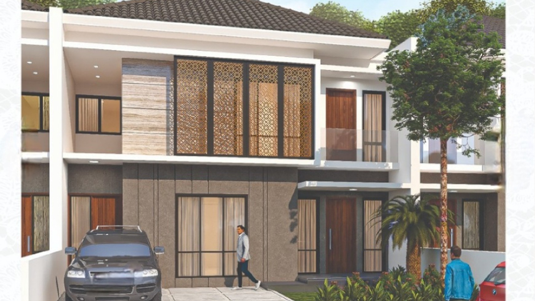 Rumah Dijual Woodland Citraland Sby Baru Modern Minimalis Terbaru Dekat Universitas Ciputra, Fresh Market Pasar Modern Citraland, Gwalk Citraland 