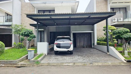 Rumah Cluster Asia Tropis, Harapan Indah Luas 300m2