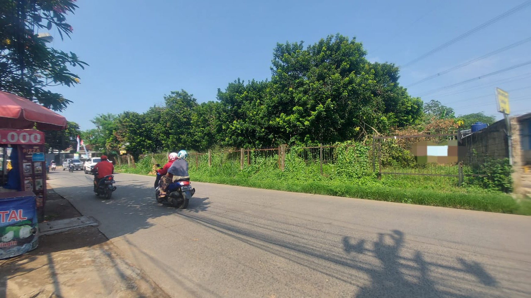 Meruyung jalan utama, lahan disewakkan tanah luas 3105 dekat 2 pintu tol