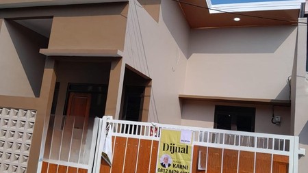 Rumah Cantik, rapi dan siap huni di Pondok ungu Permai, Bekasi