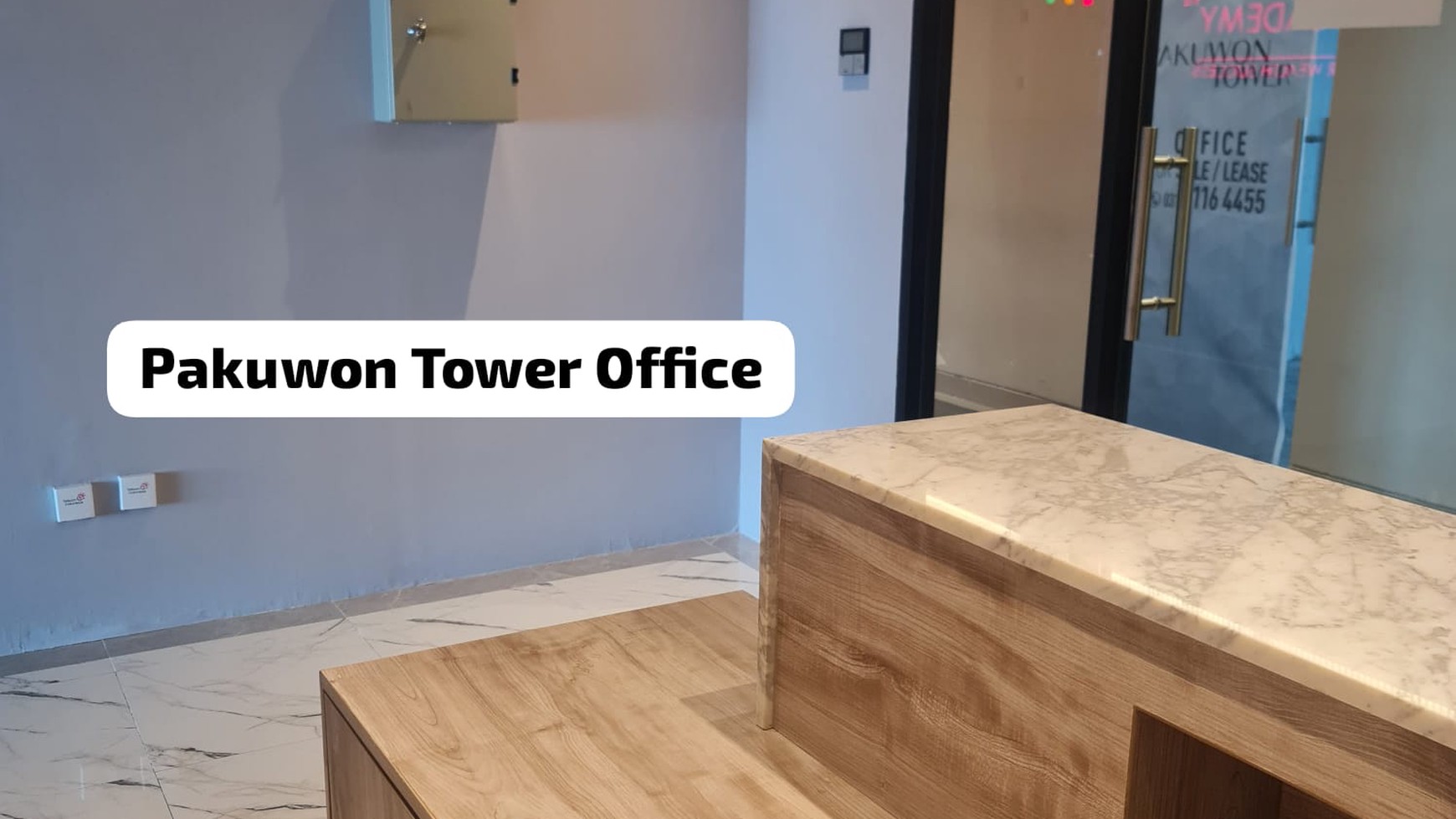 Office Space Siap Huni Pakuwon Tower Surabaya Pusat