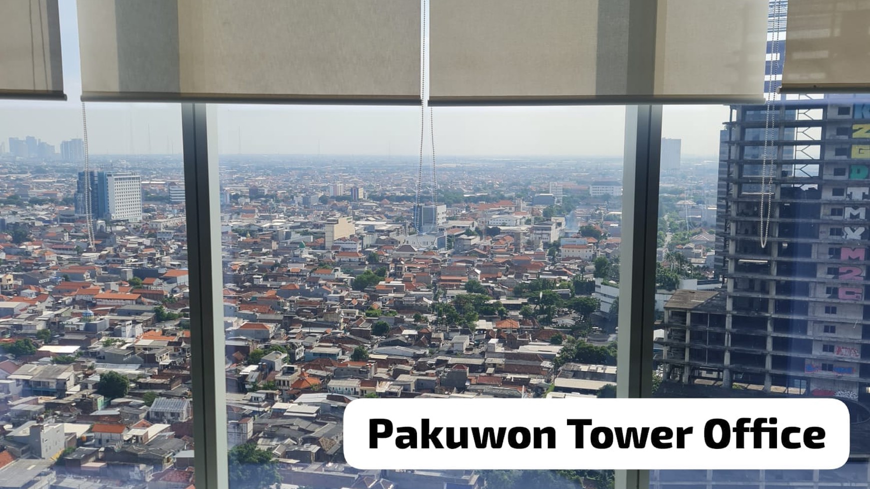 Office Space Siap Huni Pakuwon Tower Surabaya Pusat