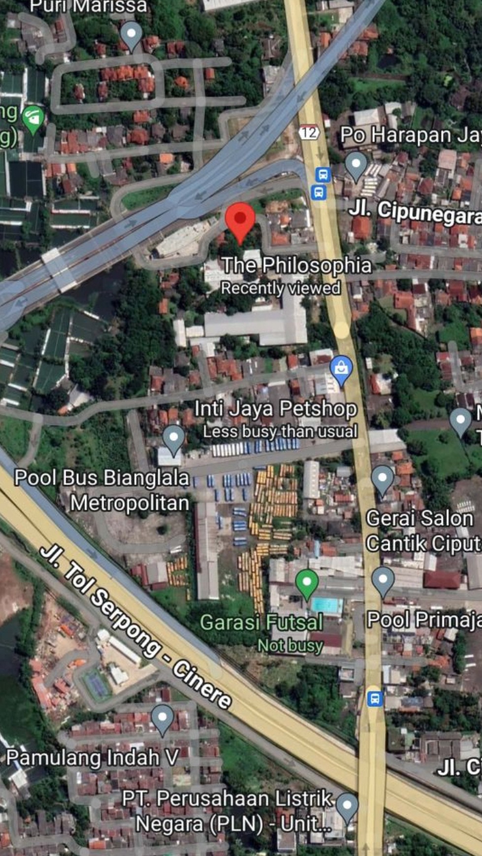 Rumah Hitung Tanah Area Cipete