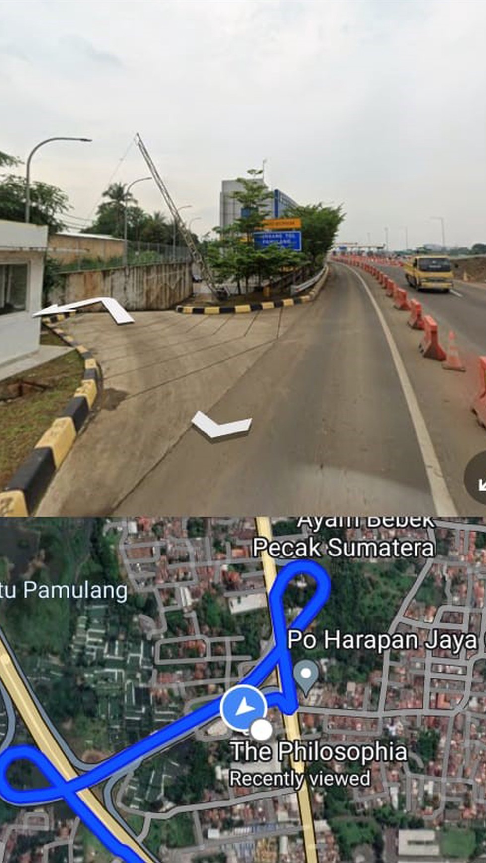 Rumah Hitung Tanah Area Cipete