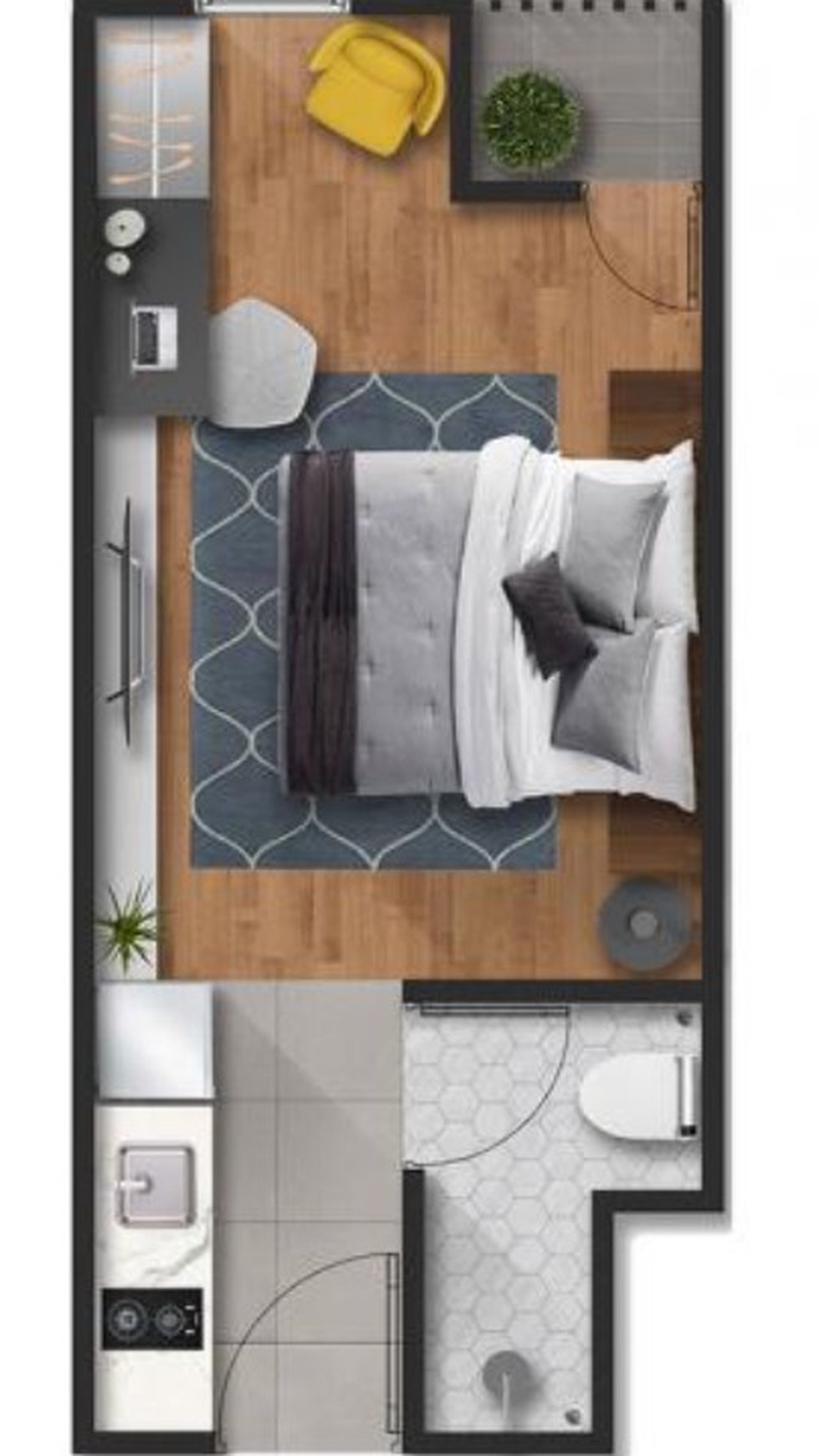 Rumah Hitung Tanah Area Cipete