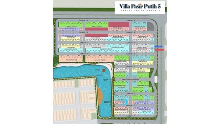 Rumah Villa Pasir Putih, PIK 2 Luas 100m2