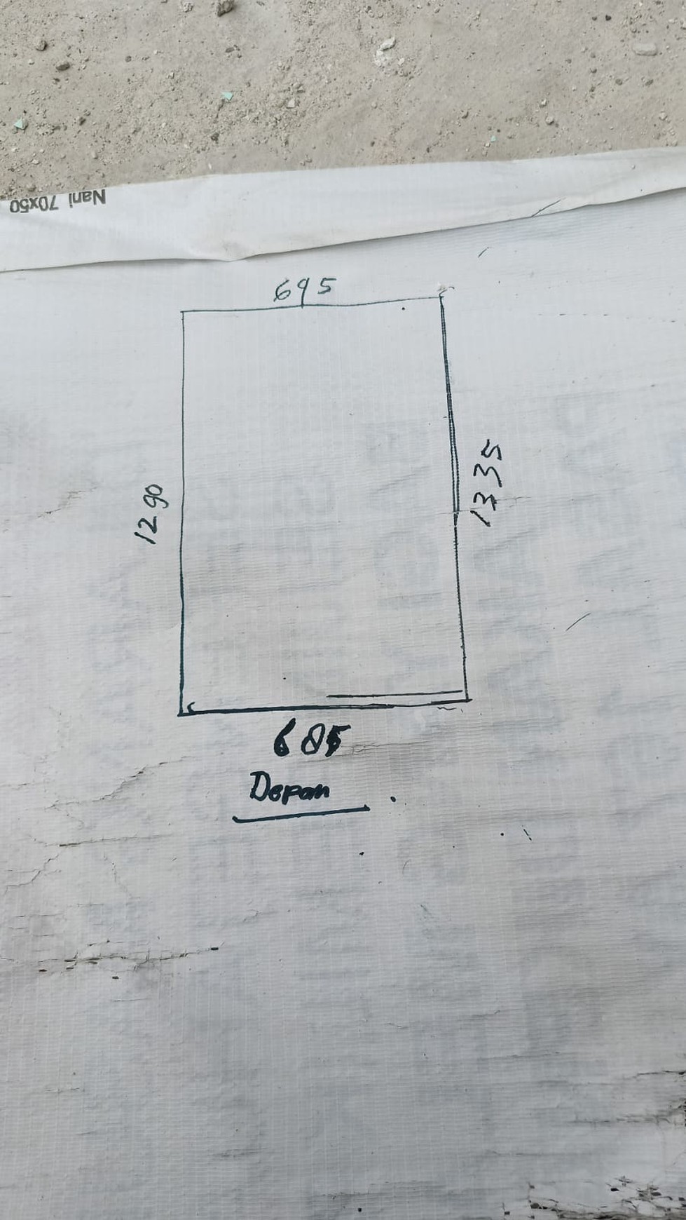 Rumah Hitung Tanah Area Cipete