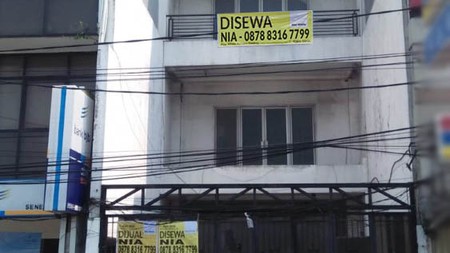 Ruko 4 Lantai Senen Raya, Luas 117m2