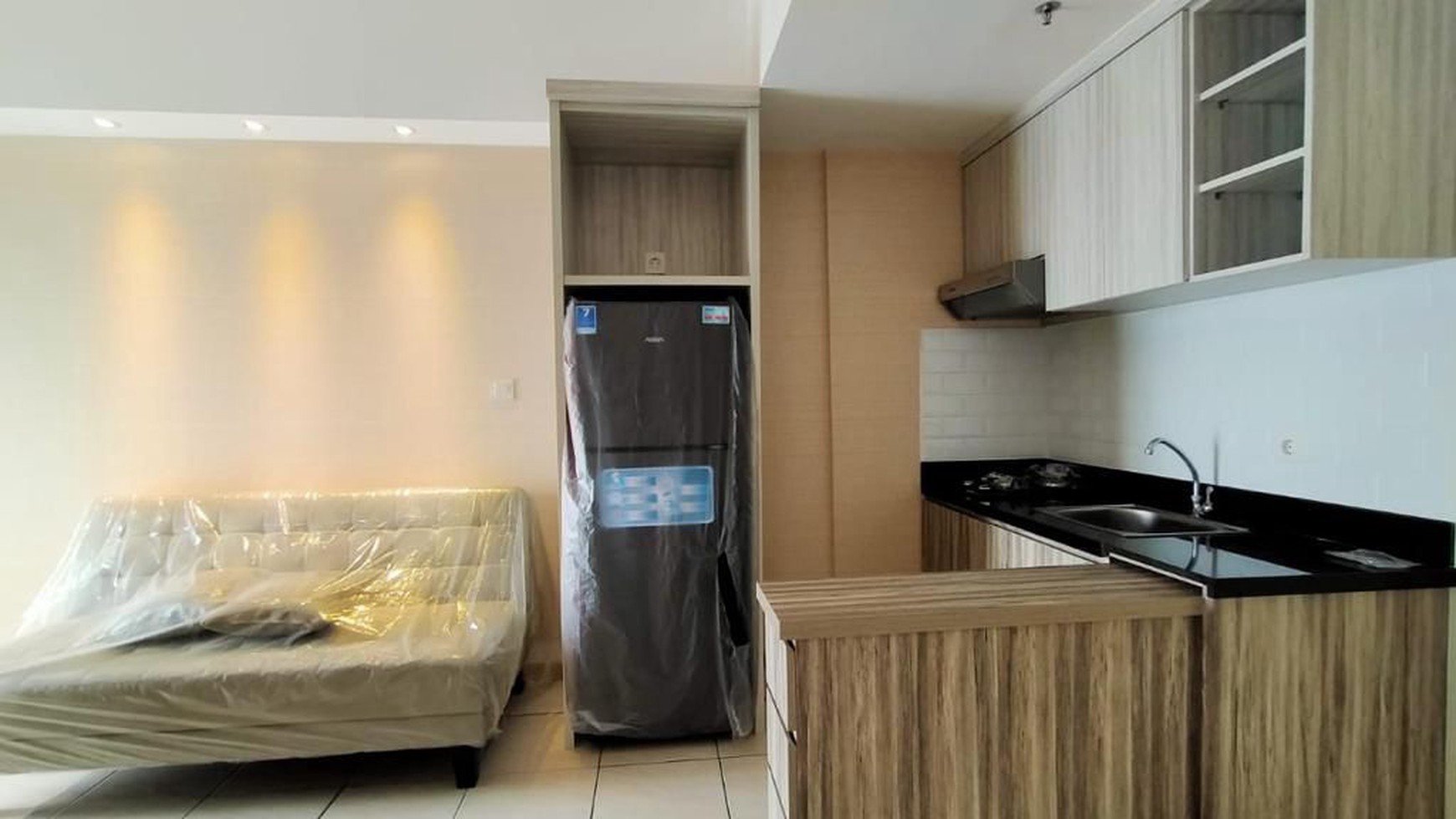 Apartemen 2 BR furnished siap huni di Gading Serpong sebrang Summarecon Mall Serpong