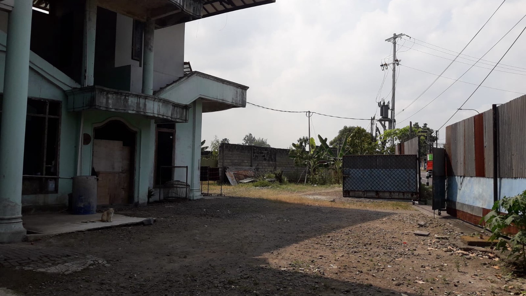 Disewakan Gudang Luas 3800 Meter Persegi Lokasi Gamping Sleman 