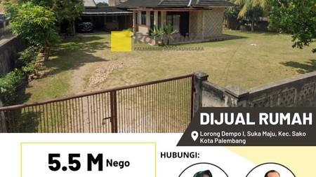 Dijual Rumah di Kec Sako Palembang