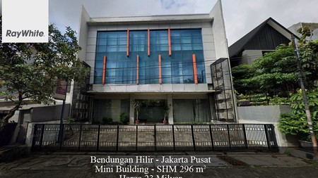 FOR SALE Minibuilding / Gedung 4 Lantai Bendungan Hilir Jakarta Pusat