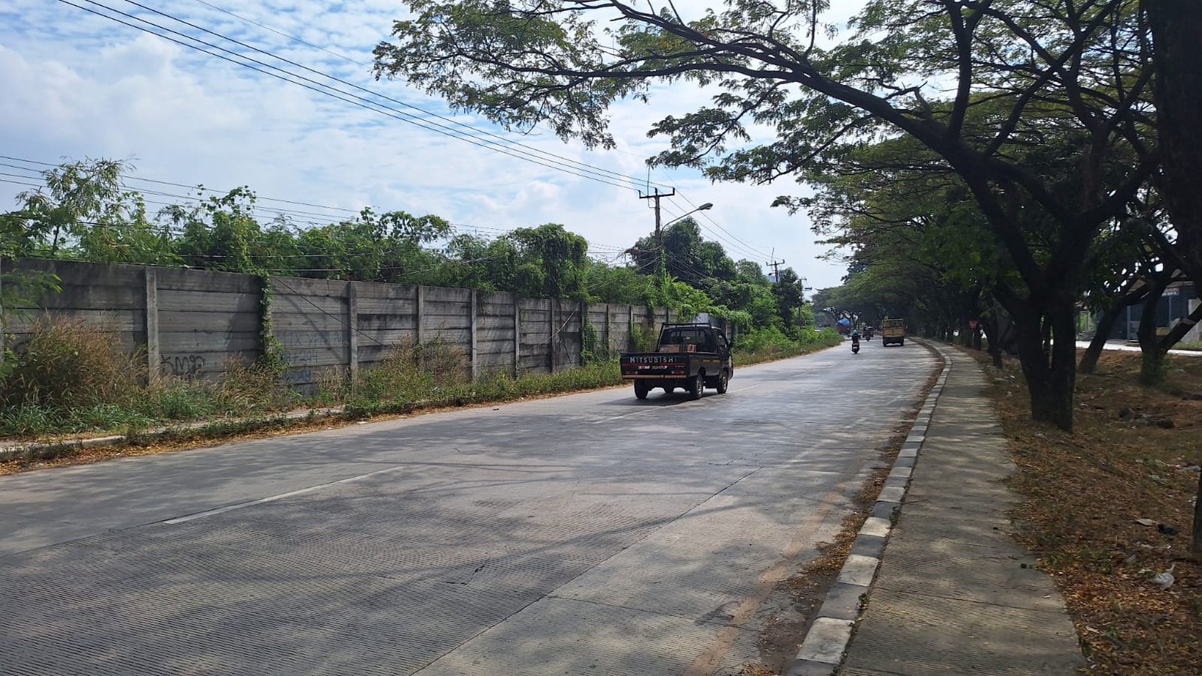 Tanah Kavling murah,lokasi strategis di jl.Pantura Karawang Dawuan