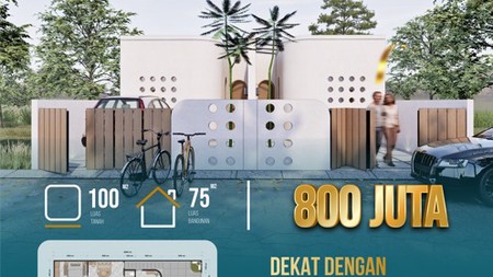 Rumah Modern di lokasi Strategis