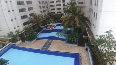 Apartement Bassura City Type 3BR di Modif Menjadi 2BR - Lantai 3, Pool View, SHMSRS, Bisa KPA BANK