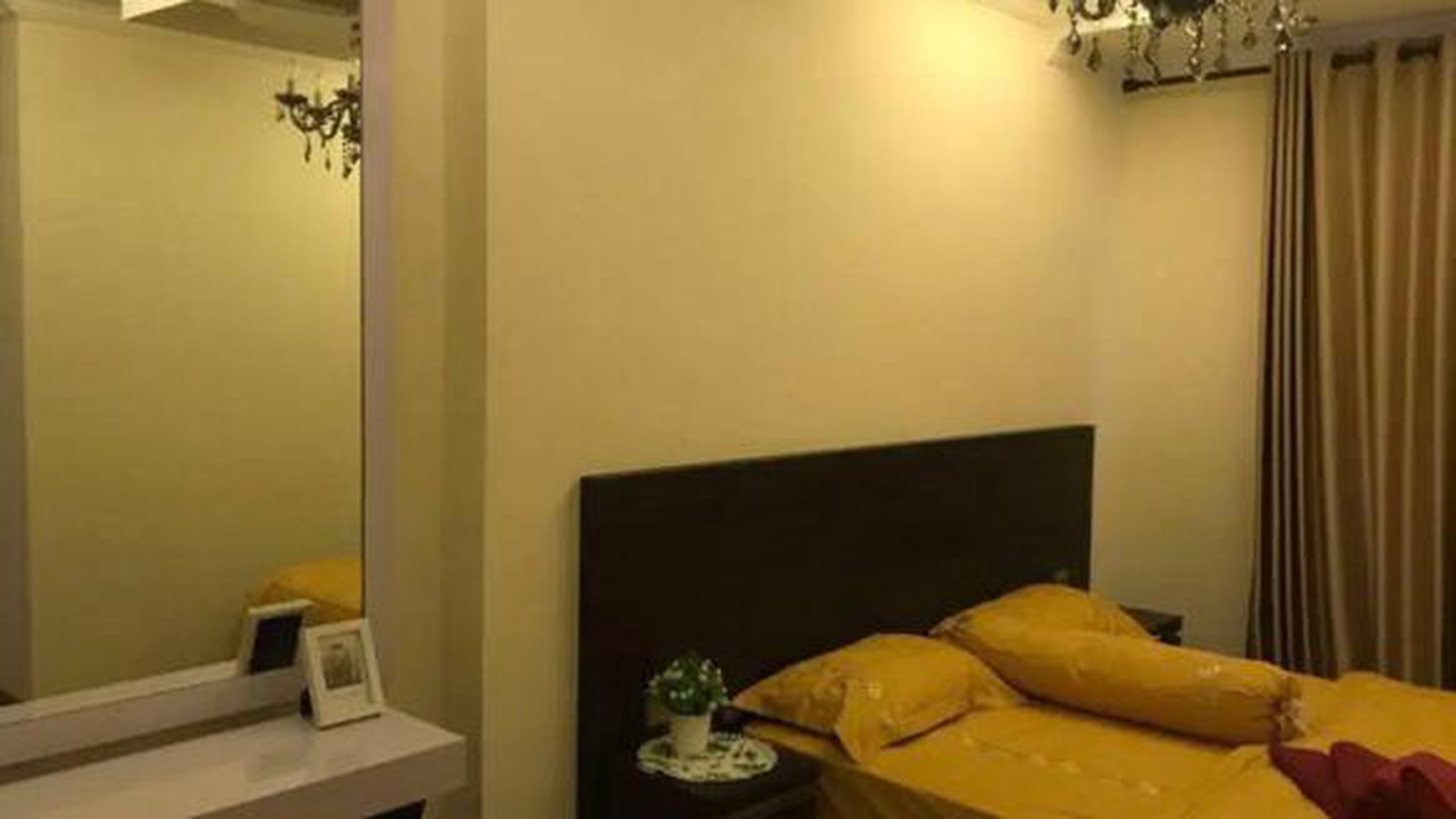 Apartement Cervino 1BR (Modifikasi dari type 2BR) Furnish Mewah, Tebet, Jakarta Selatan