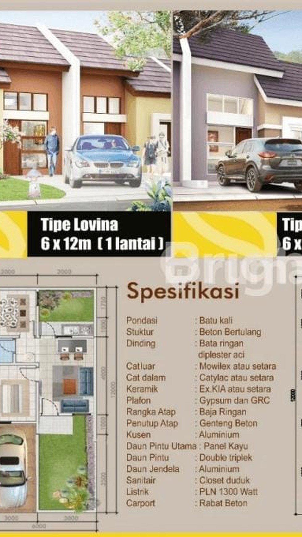 Dijual cepat rumah siap huni  di Perumahan Sanur Valley @ Serpong  ,Gunung Sindur,Kabupaten Bogor