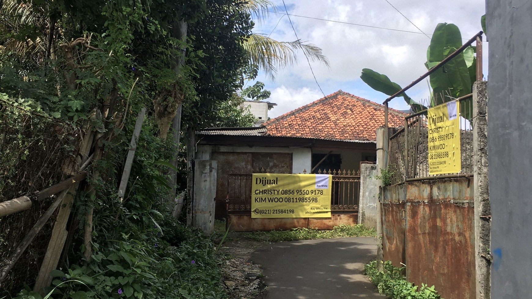 Dijual sebidang tanah di Bukit Indah Serua, Ciputat