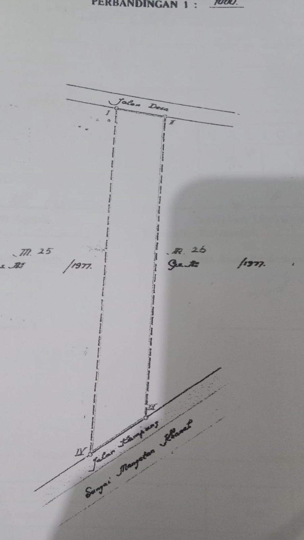 Dijual 9600 m2 Tanah Keboansikep - Hadap  Jalan Raya Sukodono - Gedangan - Sidoarjo Jawa Timur - Surat SHM - Lokasi Bagus 