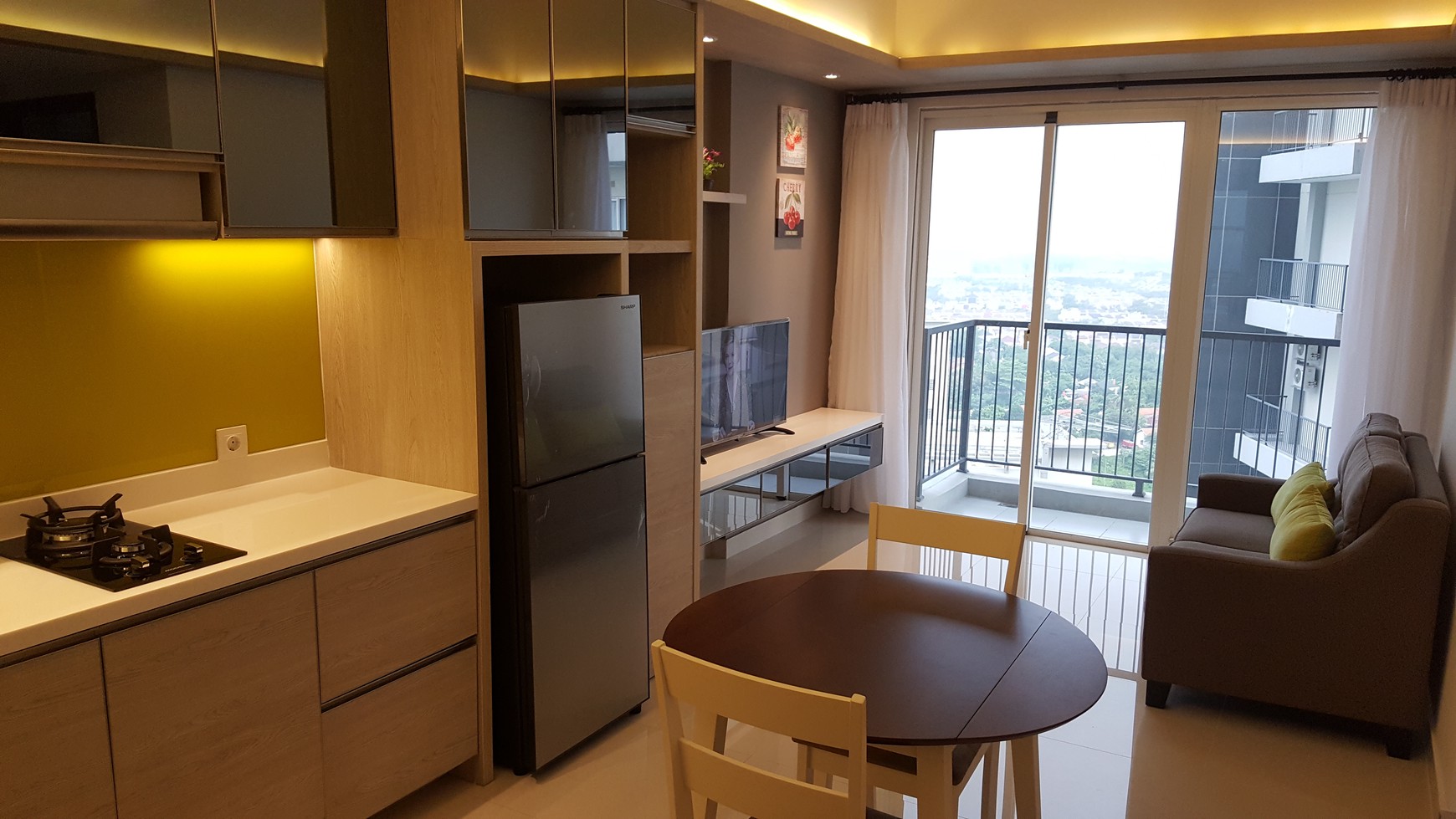 DISEWAKAN APARTEMENT CASA DE PARCO (SPECIAL UNIT)-FULL FURNISHED