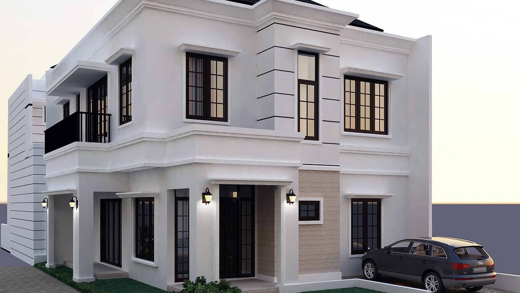 Rumah Baru Modern Classic di Pusat Bisnis BSD