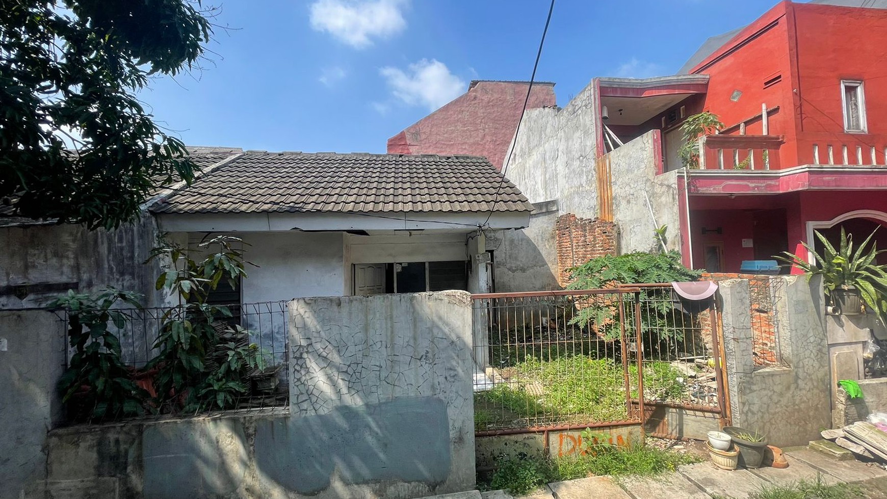 Jual rumah hitung tanah