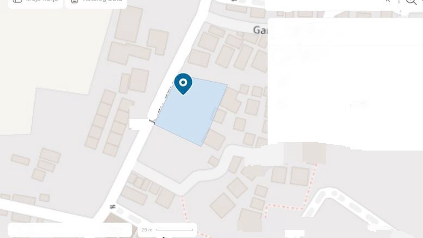 Rumah Hitung Tanah Area Cipete