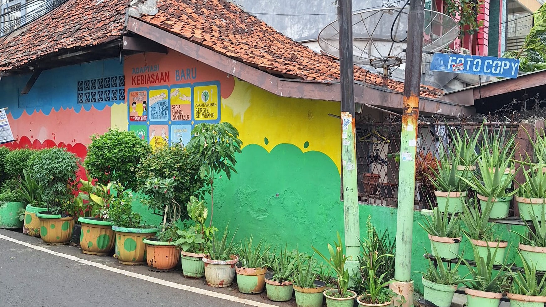 Rumah tua 1 lantai hitung tanah, Nego, lokasi dekat Senen Jakarta Pusat