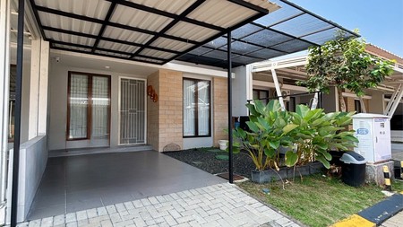 RUMAH MINIMALIS FULLFURNISH TINGGAL BAWA KOPER DI DALAM CLSTER FORTUNE GRAHA RAYA, TANGERANG SELATAN