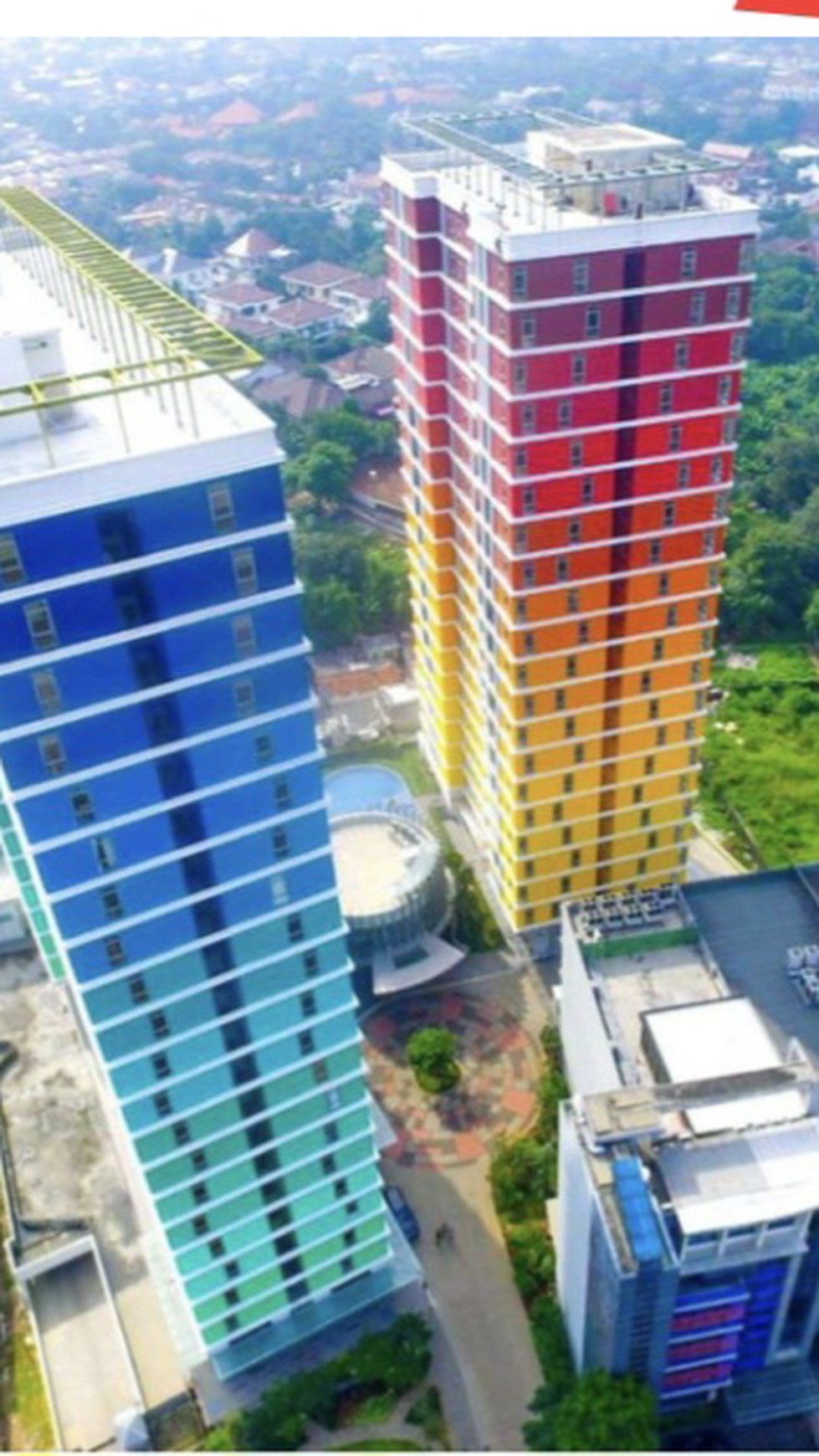 termurah 2 Bedroom pejaten park apartemen jakarta selatan