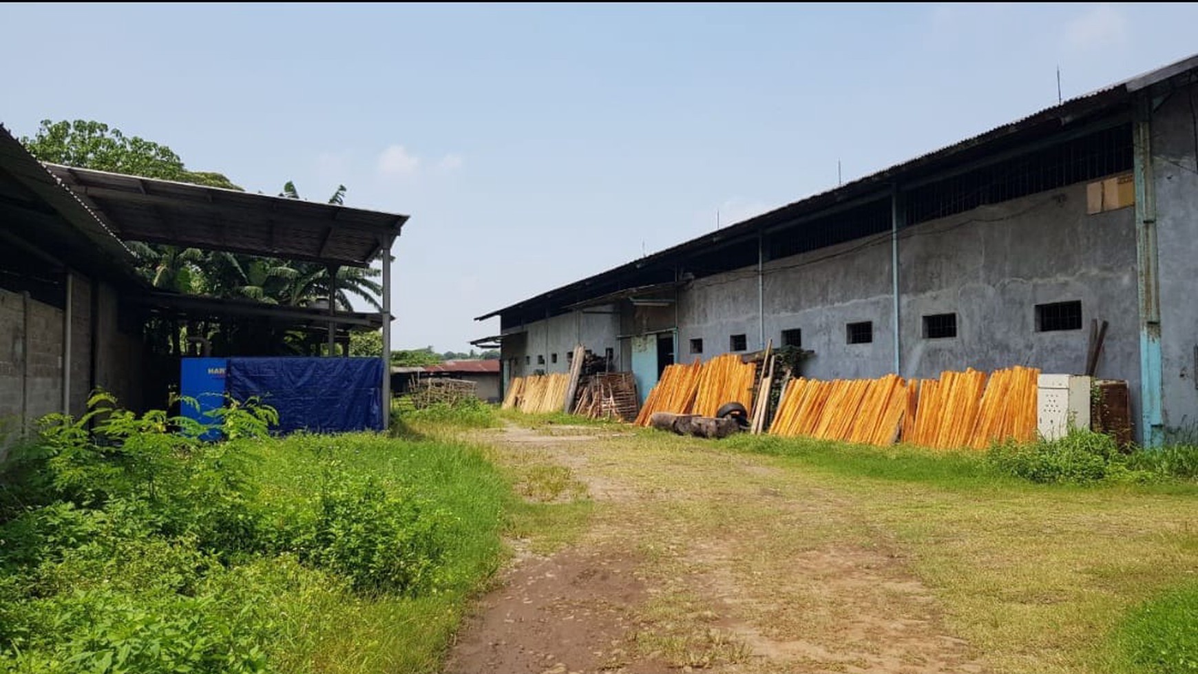 Gudang di Curug dekat exit tol Bitung dijual dengan Harga Menarik