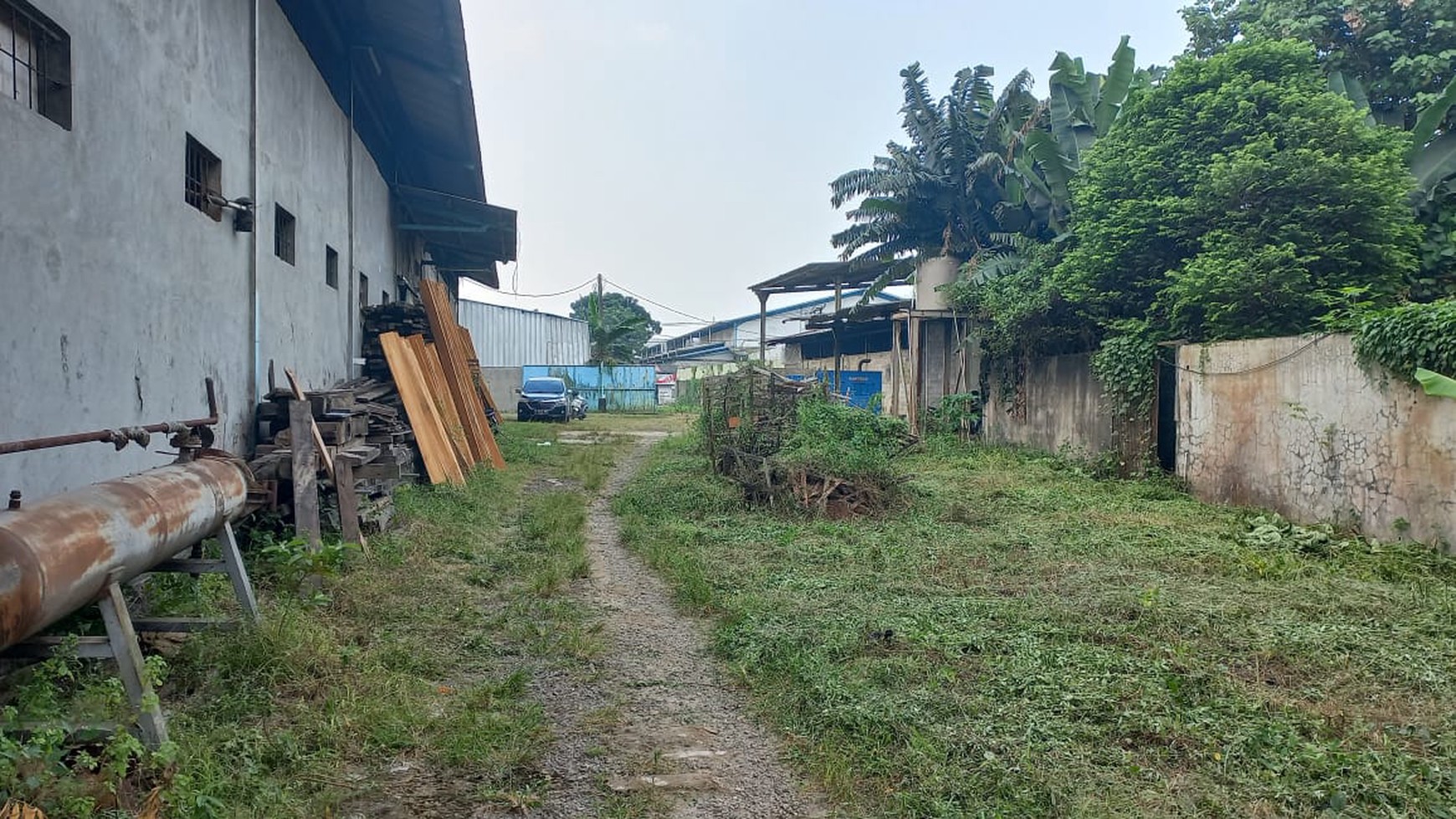 Gudang di Curug dekat exit tol Bitung dijual dengan Harga Menarik