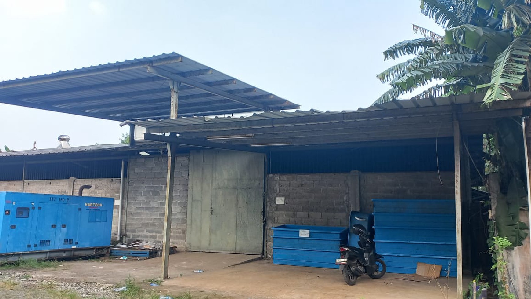 Gudang di Curug dekat exit tol Bitung dijual dengan Harga Menarik