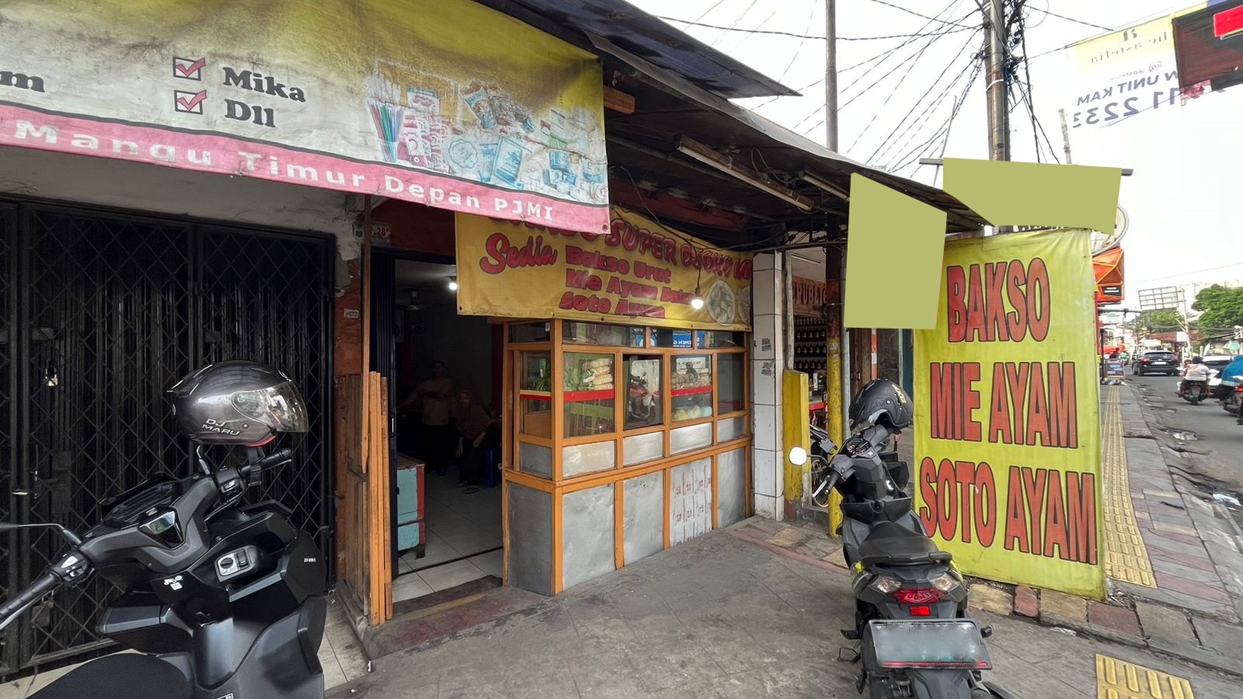 Dijual Ruang Usaha Pinggir Jalan Raya @Pondok Aren