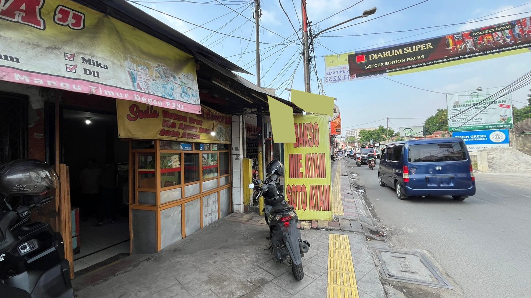 Dijual Ruang Usaha Pinggir Jalan Raya @Pondok Aren