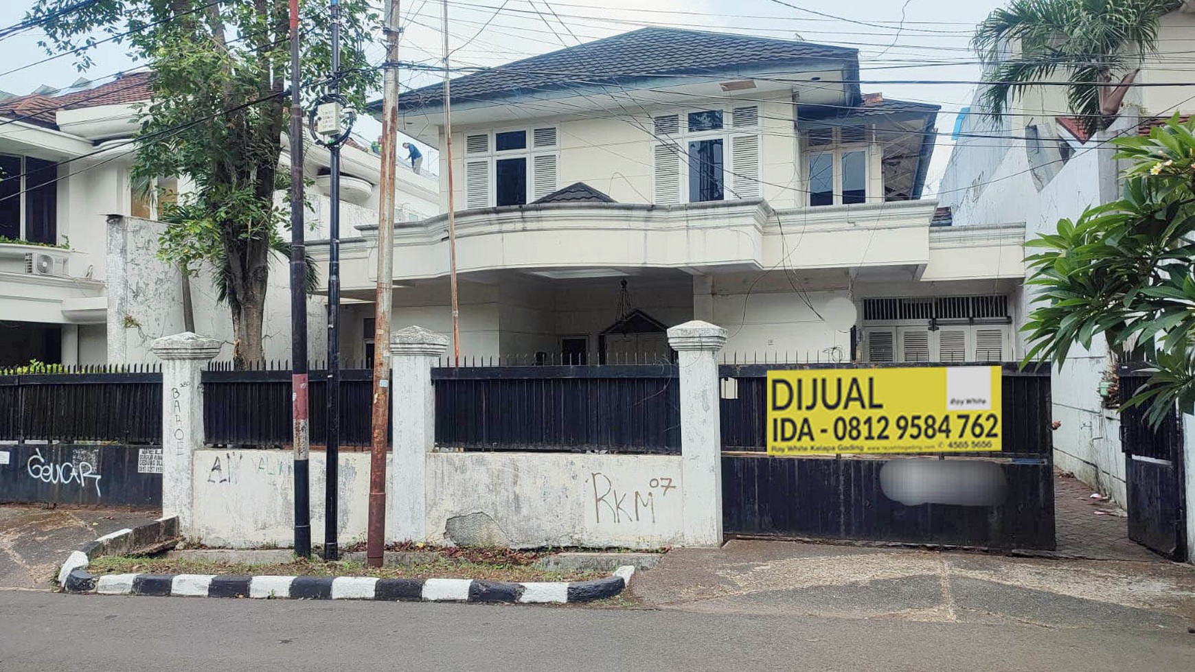 Rumah Jl Bojonegoro, Menteng Luas 543m2