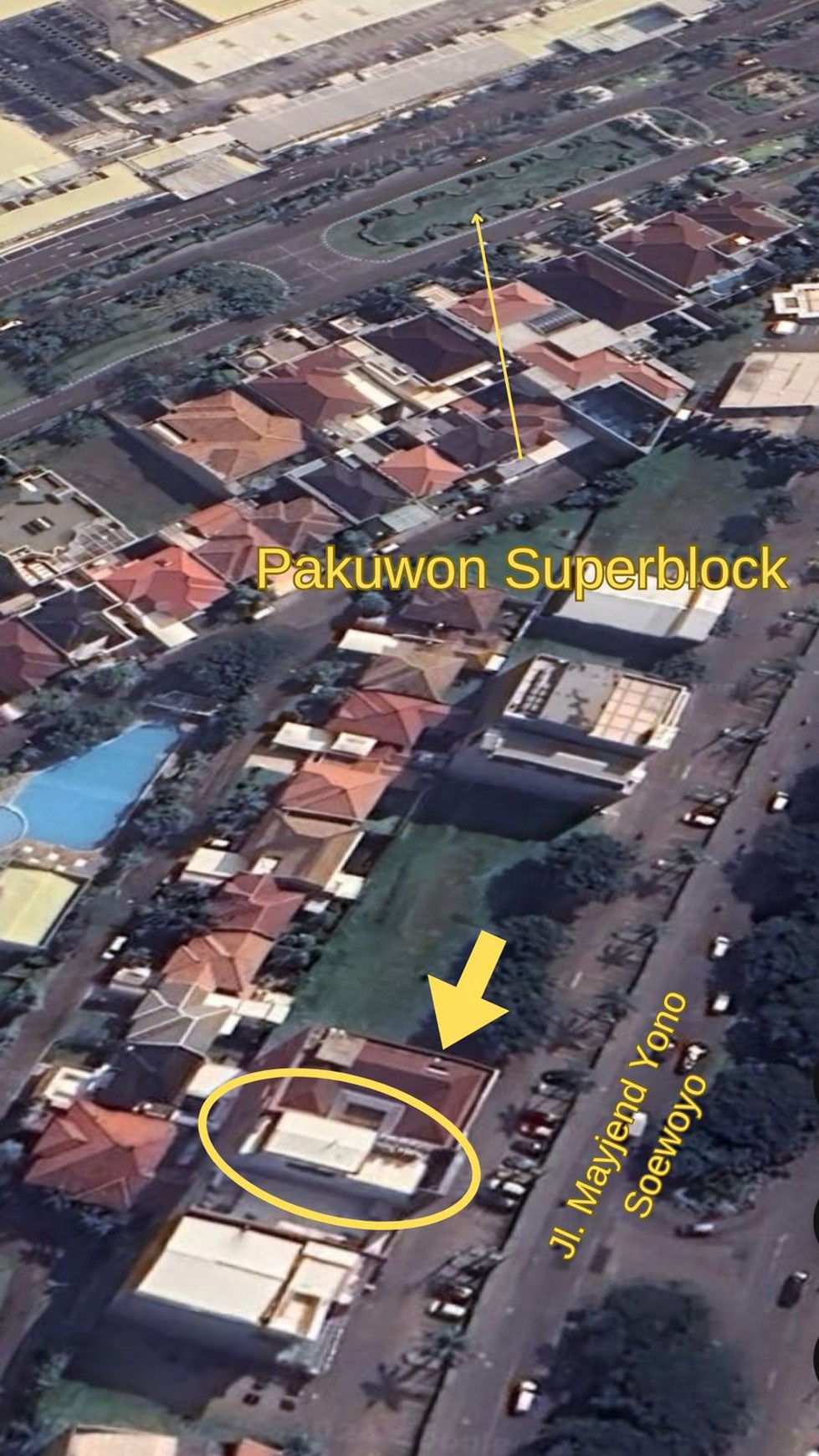 Dijual Gedung 10 Lantai di  Ruko Pakuwon Square + BONUS Lift - Parkir LUAS  di Depan Loop Graha Family - Samping Pakuwon Mall, PTC, Supermall