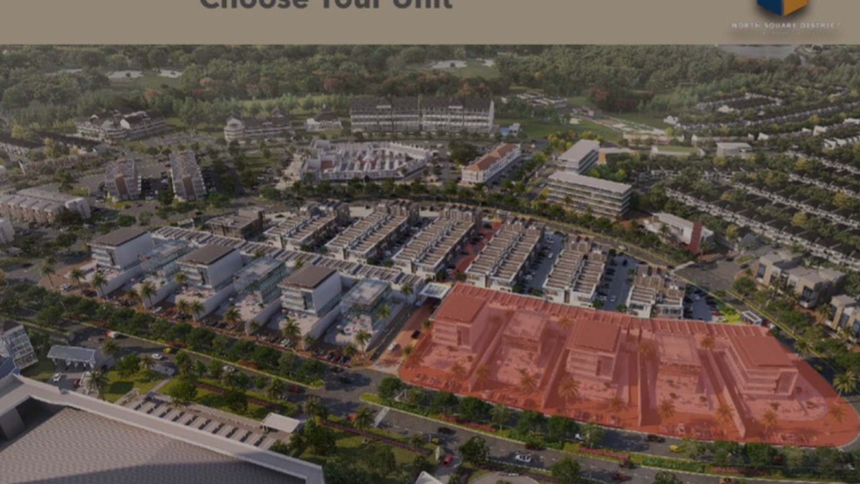 Promo - North Square District Kota Wisata Phase 2 - Great Business Flow with 4 Entrance