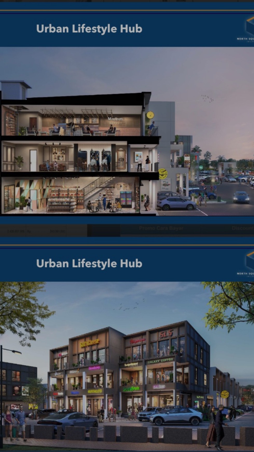 Promo - North Square District Kota Wisata Phase 2 - Great Business Flow with 4 Entrance