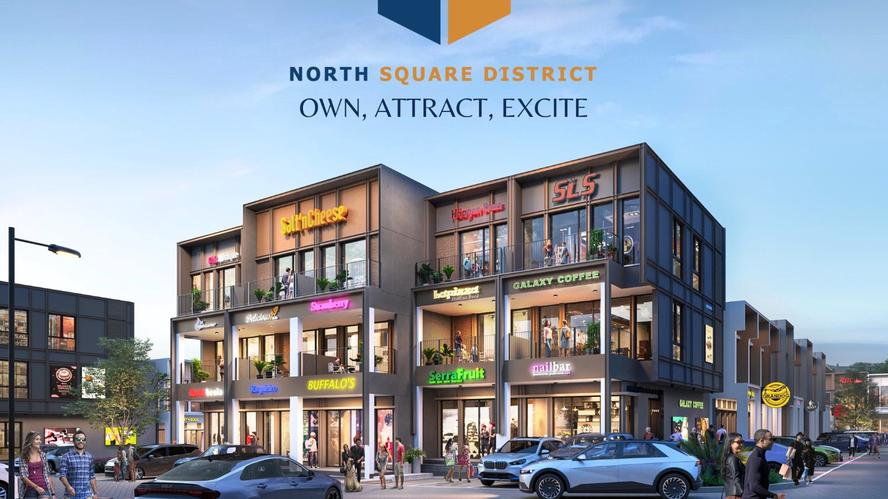 North Square District Kota Wisata - Great Business Flow with 4 Entrance