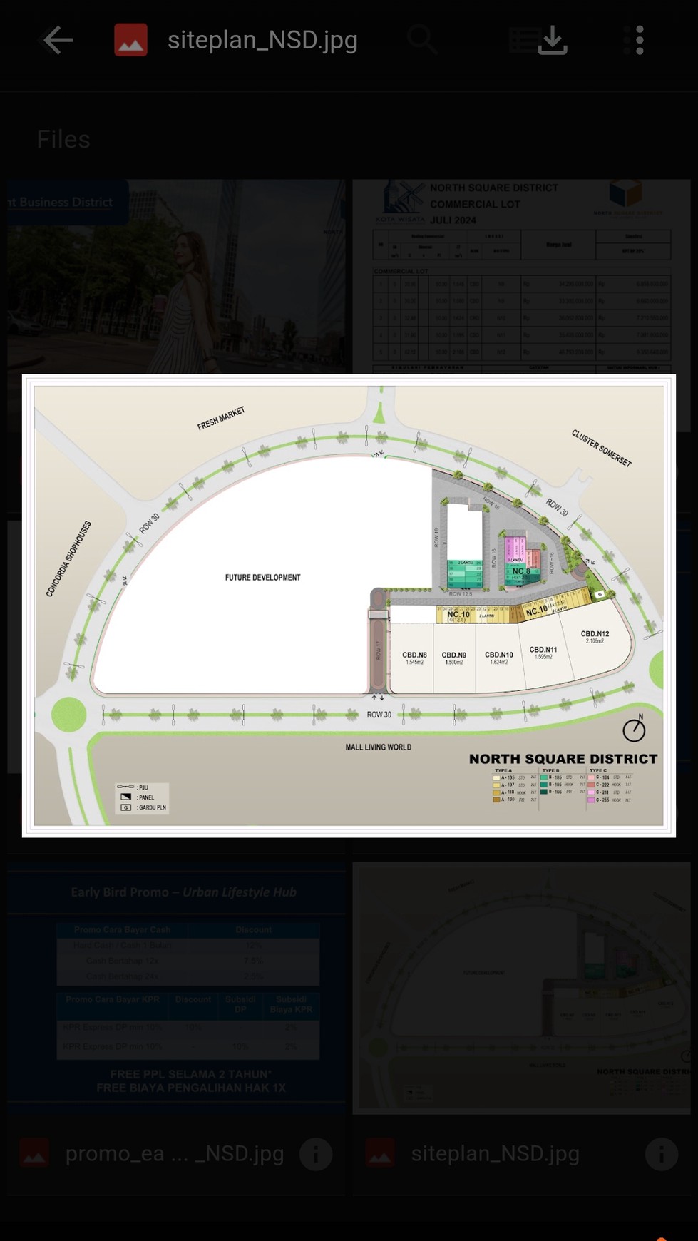 North Square District Kota Wisata - Great Business Flow with 4 Entrance