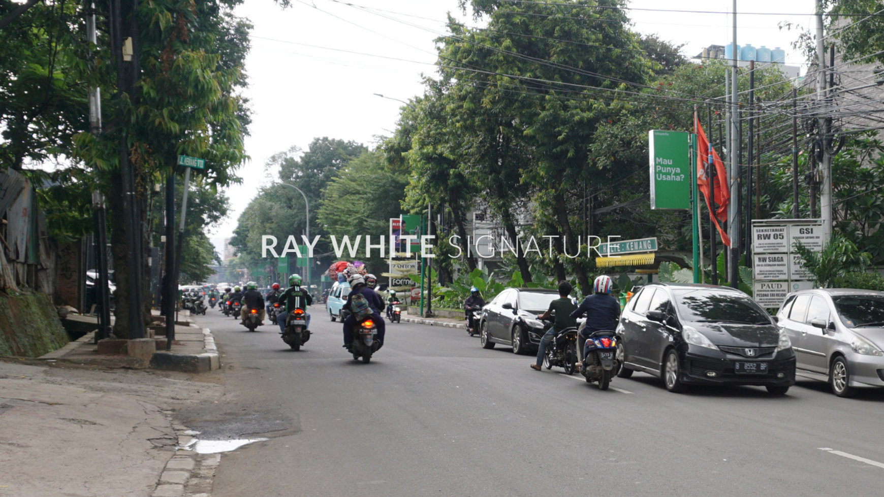 Dijual Tanah Area Kemang Raya Cuci Mobil Zonasi Komersil