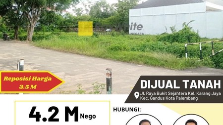 Di Jual Murah Tanah Tengah Komplek Poligon