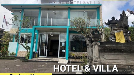 Dijual 1 Ha Hotel Villa Bedugul Bali - Best View - Strategis Lokasi Bagus - Aktif Operasional - Full Furnished