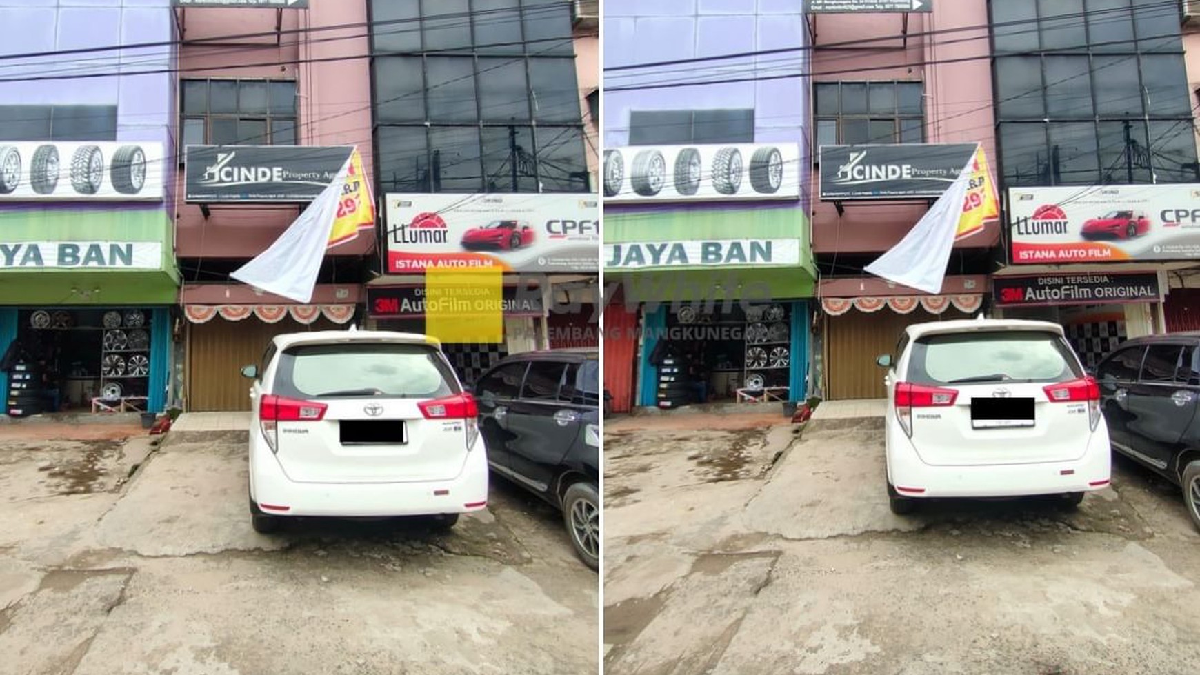 Disewakan Ruko 1 Pintu di Jl Veteran Kota Palembang