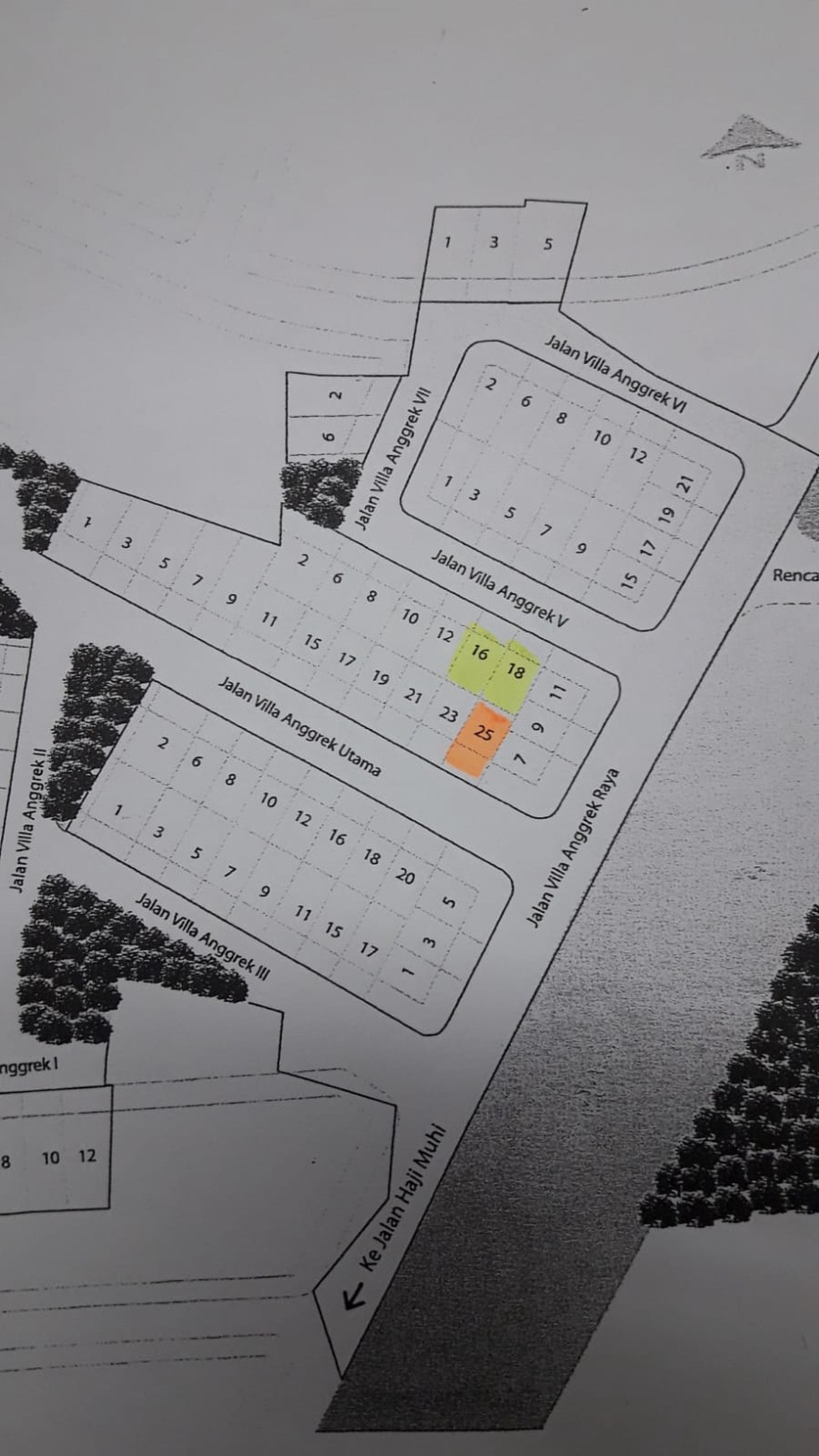 Rumah Hitung Tanah Area Cipete