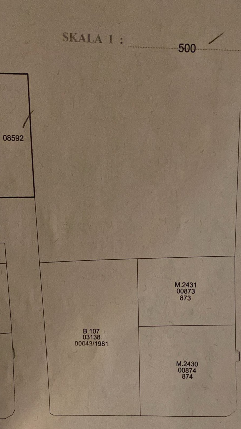 Rumah Hitung Tanah Area Cipete