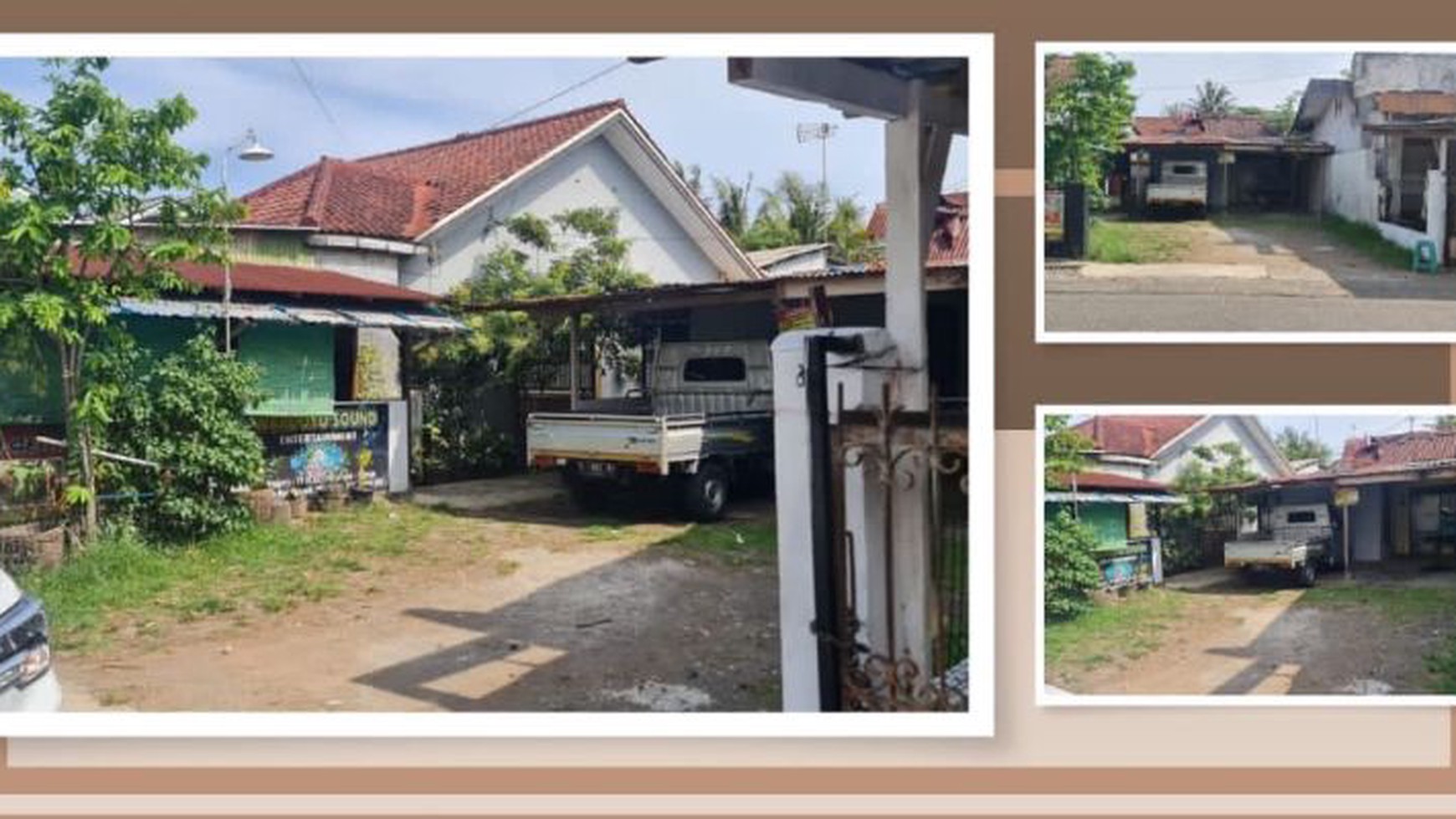 Dijual tanah 260m2 bonus bangunan di Jalan Anggrek Cilacap