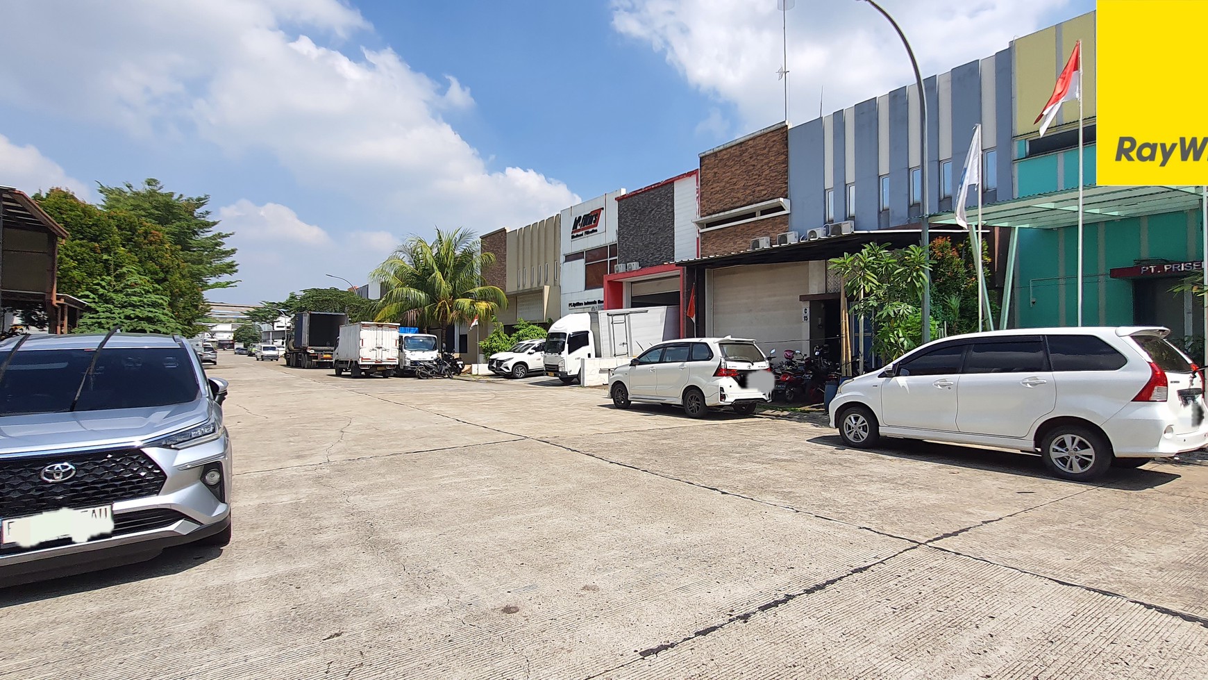 Harga The Best untuk 1 (satu) unit Gudang di Komplek Pergudangan Commpark